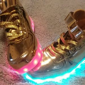 LED High Top Tennis Shoes